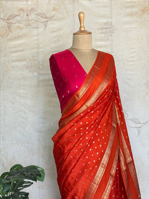Sphatika - Classic Matka Silk Saree