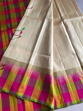 Pure Kanjivaram Soft Silk Saree with Paazhum Pazhamum Design – Vintage Edition