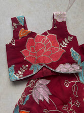 Crop top and skirt Express