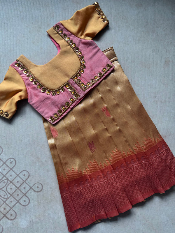 Janavi - Crop top and Skirt