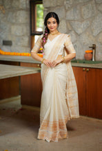 Adhya - Pure Sungudi Cotton With Narayanpet Border -  Onam Edit
