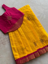 Svasti - Chettinad Cotton Corset Style Top With Skirt Express