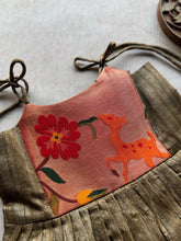Kids Girl Dress - Paithani x Tussar Silk