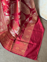 Mushru Katan Pure Banarasi Saree