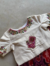 Patola Skirt With Kolam Top