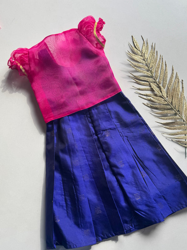 Prakruthya - Pure Kanjivaram Kids Dress