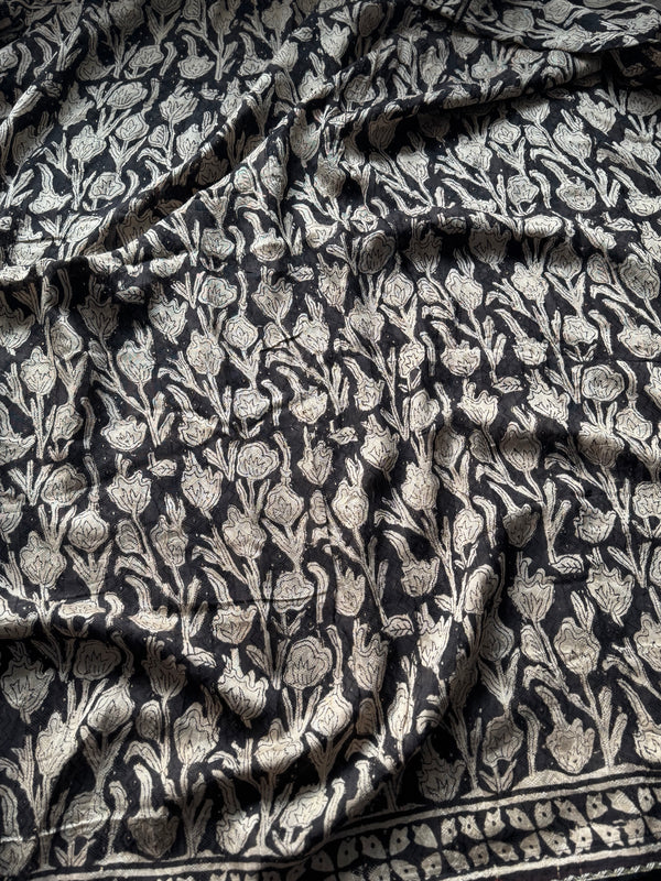 Chanderi Kalamkari Saree