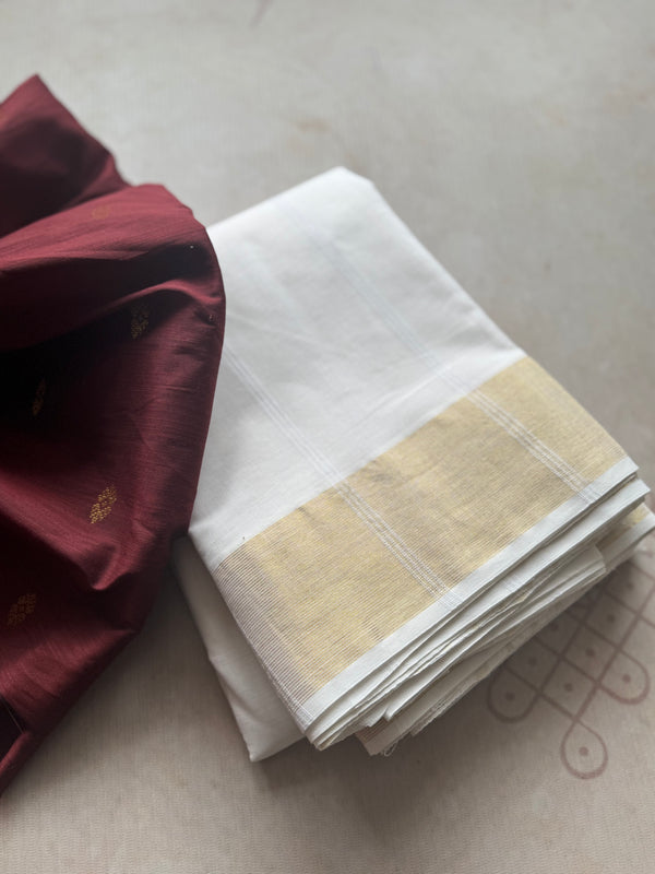 Jute Cotton Saree