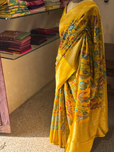 Patola Saree With Pure Kalamkari Appliqué Work