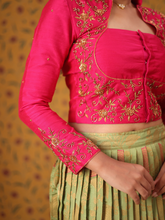 Women Crop Top & Skirt  - Festive Styles