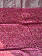 Mangalgiri Silk Chikankari Saree