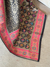 Pure Banarasi Saree with Zari Jaal & Contrast Border