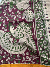 Mangalgiri Pen Kalamkari Saree