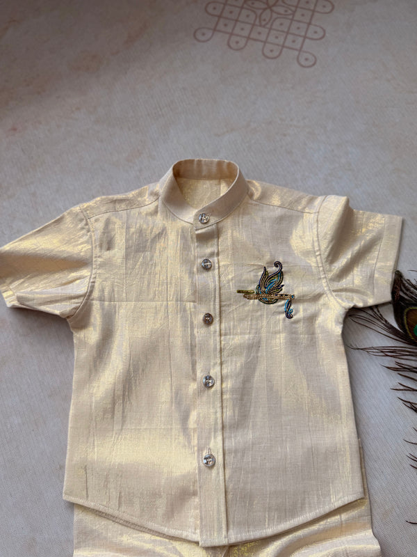 Boys Customisable Dhoti and Shirt