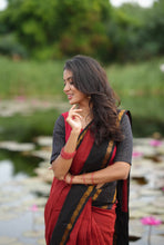 Devaki Sungudi Cotton Saree – Handcrafted Madurai Sungudi Saree in Soft Cotton