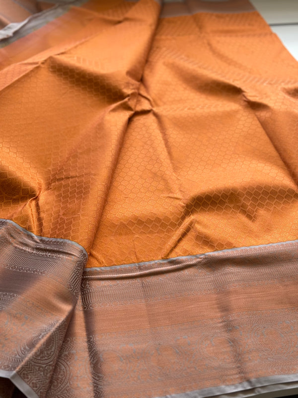 Semi Kanchi Silk Saree