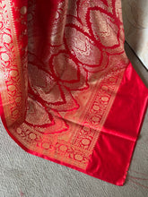 Mushru Katan Pure Banarasi Saree