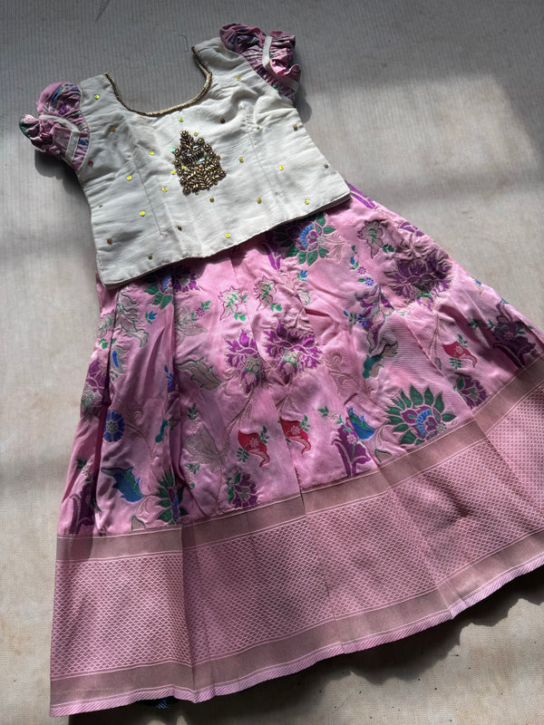 Banarasi Bodice Skirt and Top - Express
