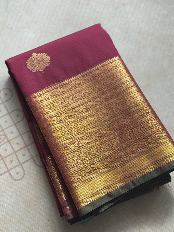 Semi Kanchi Silk Saree