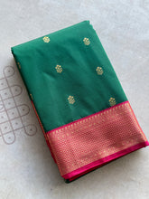 Semi Kanchi Silk Saree – Aramadam Mayilkan Border