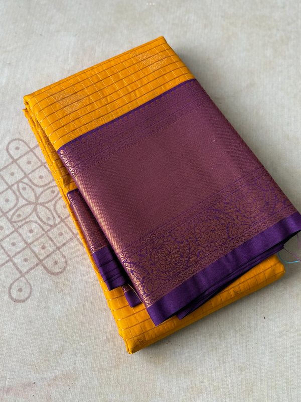 Semi Kanchi Silk Saree