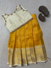 Glass Tissue Crop top and skirt  - Festive Styles