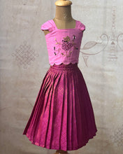 Brocade Crop Top and Skirt