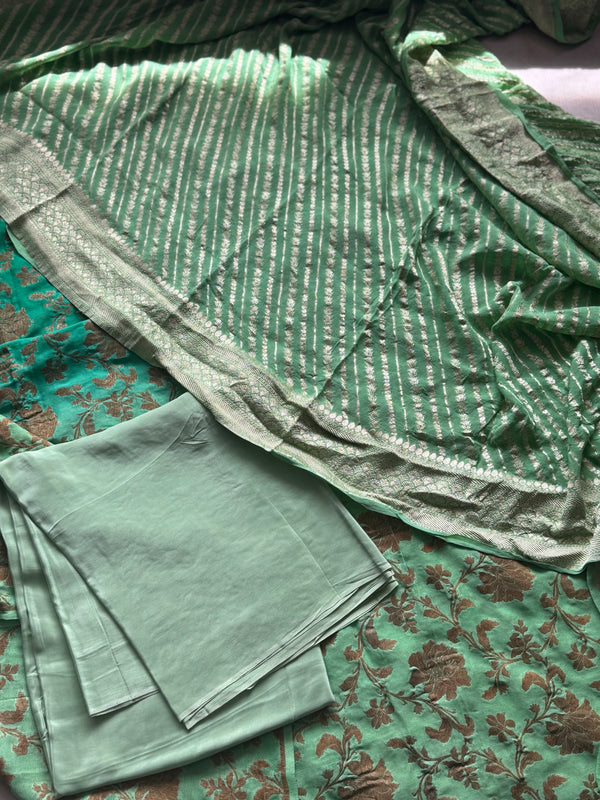 Akanksha - Unstitched Kurta Set With Dupatta