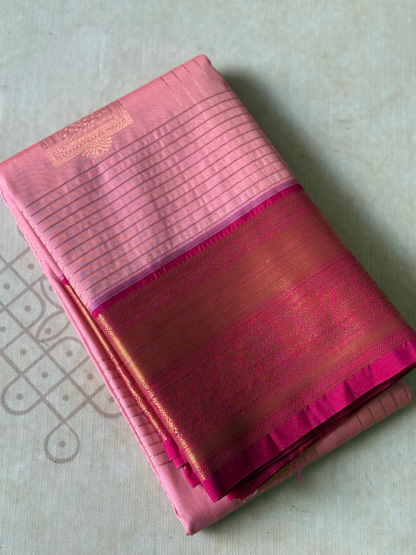 Semi Kanchi Silk Saree