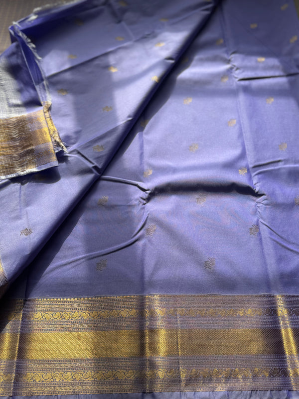 Semi Kanchi Silk Saree