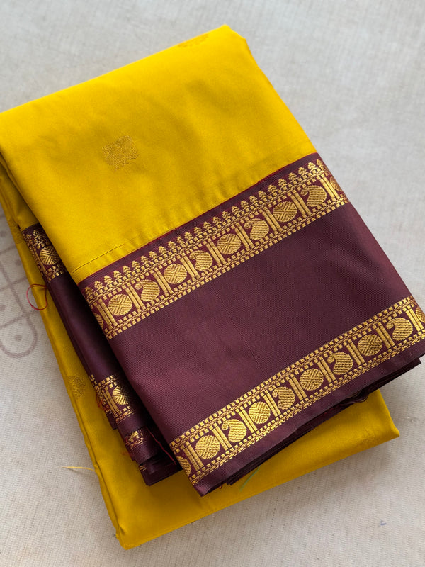 Semi Kanchi Silk Saree