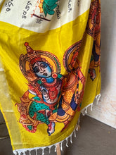 Sreshta - Mangalgiri Digital Printed Saree in Divine Script Design