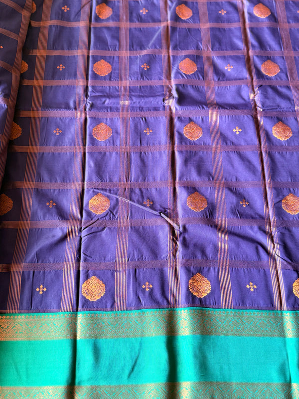 Semi Kanchi Silk Saree