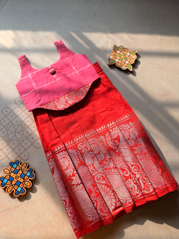 Sringa - Crop top and Skirt Festive Edit