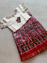 Patola Skirt With Embroidered Top