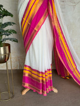 Mul Cotton Saree With Zari Accents