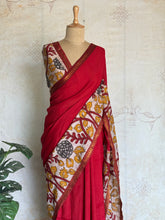 Vamika - Mangalagiri Pure Silk Gap Border Saree