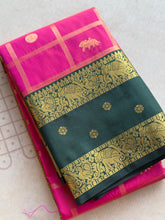 Semi Kanchi Silk Saree
