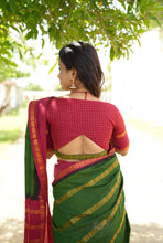 Janaki Sungudi Cotton Saree – Handcrafted Madurai Sungudi Saree in Soft Cotton