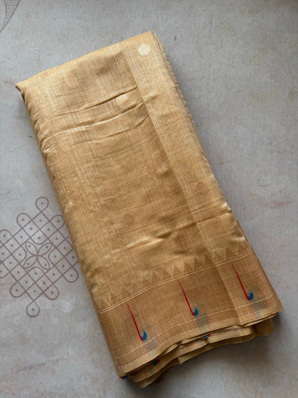 Linen Paithani