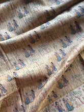 Madhubani - Hand-Painted Madhubani Inspired Tussar Saree