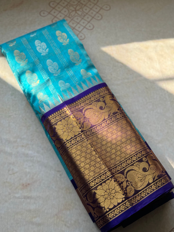 Kuppadam Silk Cotton Saree