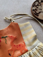 Kids Girl Dress - Paithani x Tussar Silk