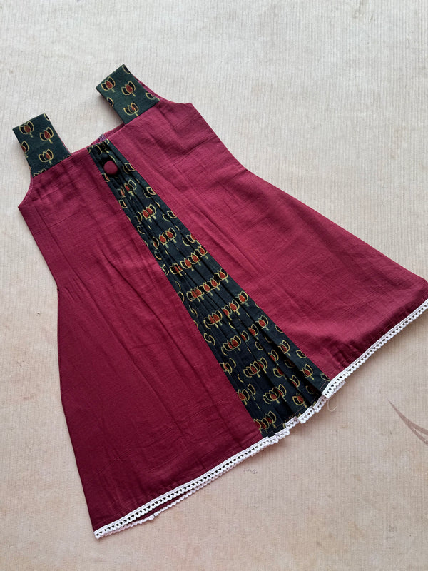Taamraa - Soft Cotton Panel Dress