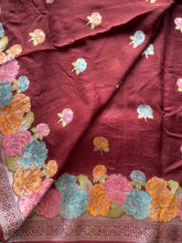 Nijaruna - Pure Matka Silk Saree With Meenakari Floral Weaving