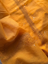 Kota Cotton Crochet Saree