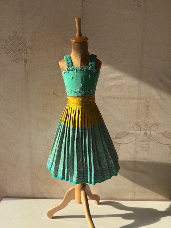 Esha - Crop Top and Skirt Occasion Edit