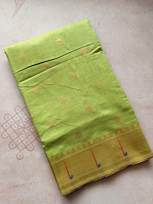 Linen Paithani