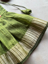 Kids Girl Dress - Paithani x Tussar Silk