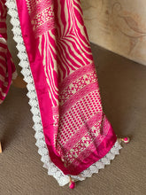 Modal Saree with Hakoba Lace Border